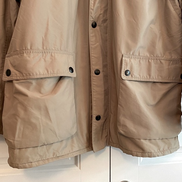 Coach Men's Utility Field‎ Jacket Coat Tan Khaki Size XL - Picture 3 of 15
